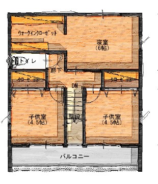 山ノ神2階プラン 山ノ神2階プラン